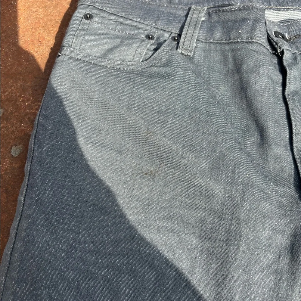 Gray Straight-Leg Jeans. Levi’s 510 super skinny.  Size 36x32 - Picture 5 of 7